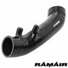 RamAir Honda Civic Type R FN2 Black Silicone Intake Hose-intake pipework-carbonizeduk