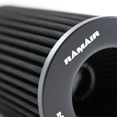 Ramair Pleated Universal Pleated Air Filter - 100mm (3.9inch) ID Neck-Filters-carbonizeduk
