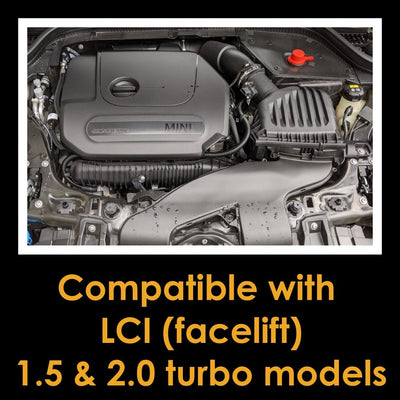Performance Pleated Induction Kit for F56 Mini Cooper 1.5T & Cooper S 2.0T - Rect MAF-Intake Kits-carbonizeduk