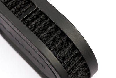 Pleated Carburettor Air Filter Baseplate to fit SU HS4, HIF4, HIF38 1.5in Mini Offset - 40mm-Filters-carbonizeduk