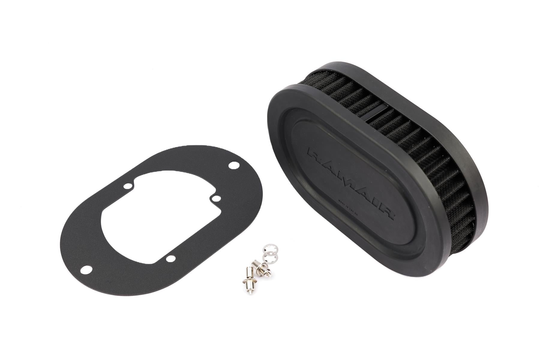 Pleated Carburettor Air Filter Baseplate to fit Pierburg 2E2, 2E3, 2E-E - 40mm-Filters-carbonizeduk