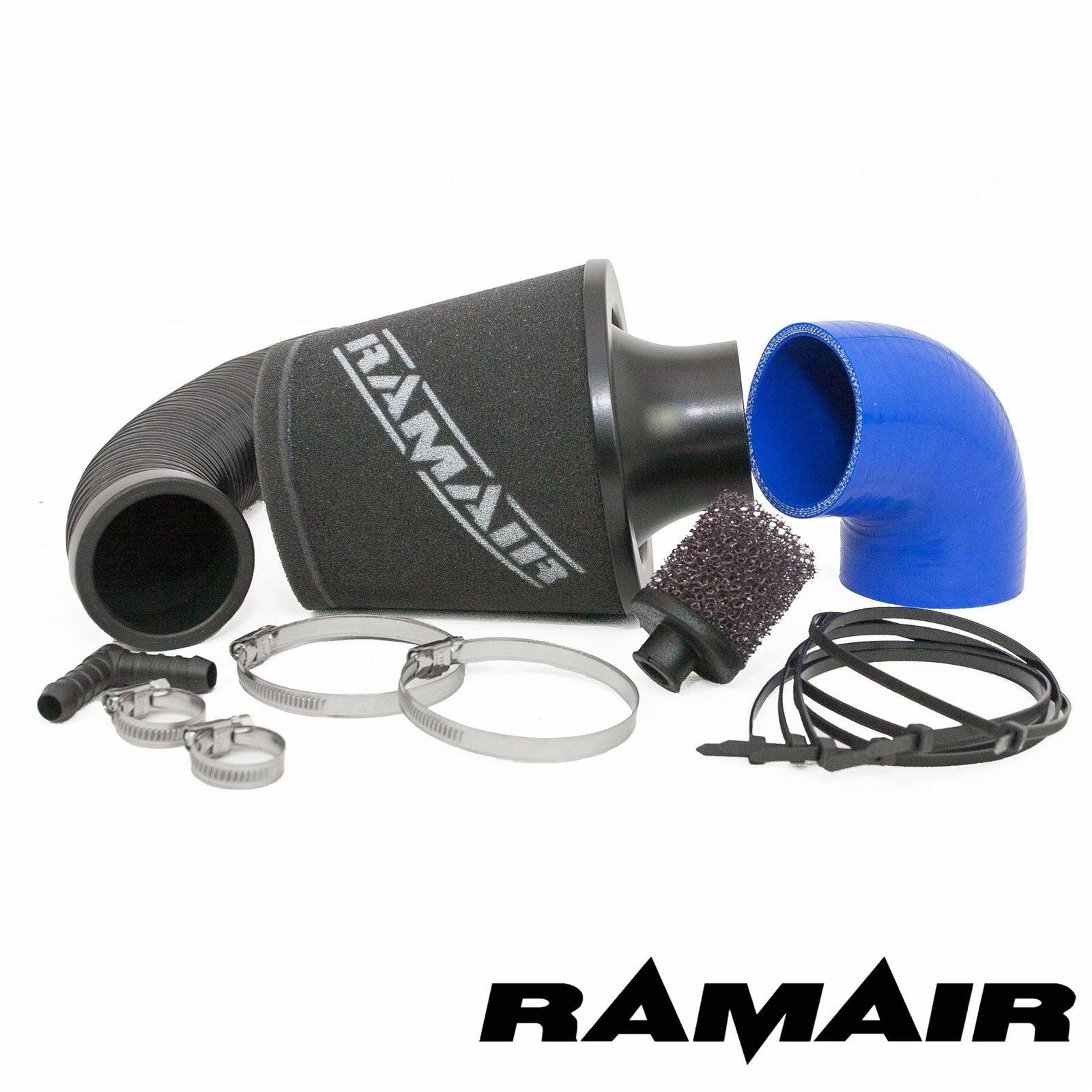 Performance Foam Induction Kit for Ford Fiesta ST150 MK5 - Blue Hose-Intake Kits-carbonizeduk