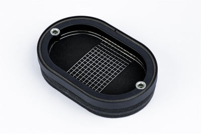 Carburettor Foam Air Filter with Baseplate to fit SU HS6 (Mini Offset) - 25mm Internal Height-Filters-carbonizeduk