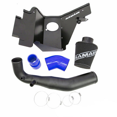 Performance Foam Induction Kit for 2.3 Ecoboost Ford Mustang - Blue Hose-Intake Kits-carbonizeduk