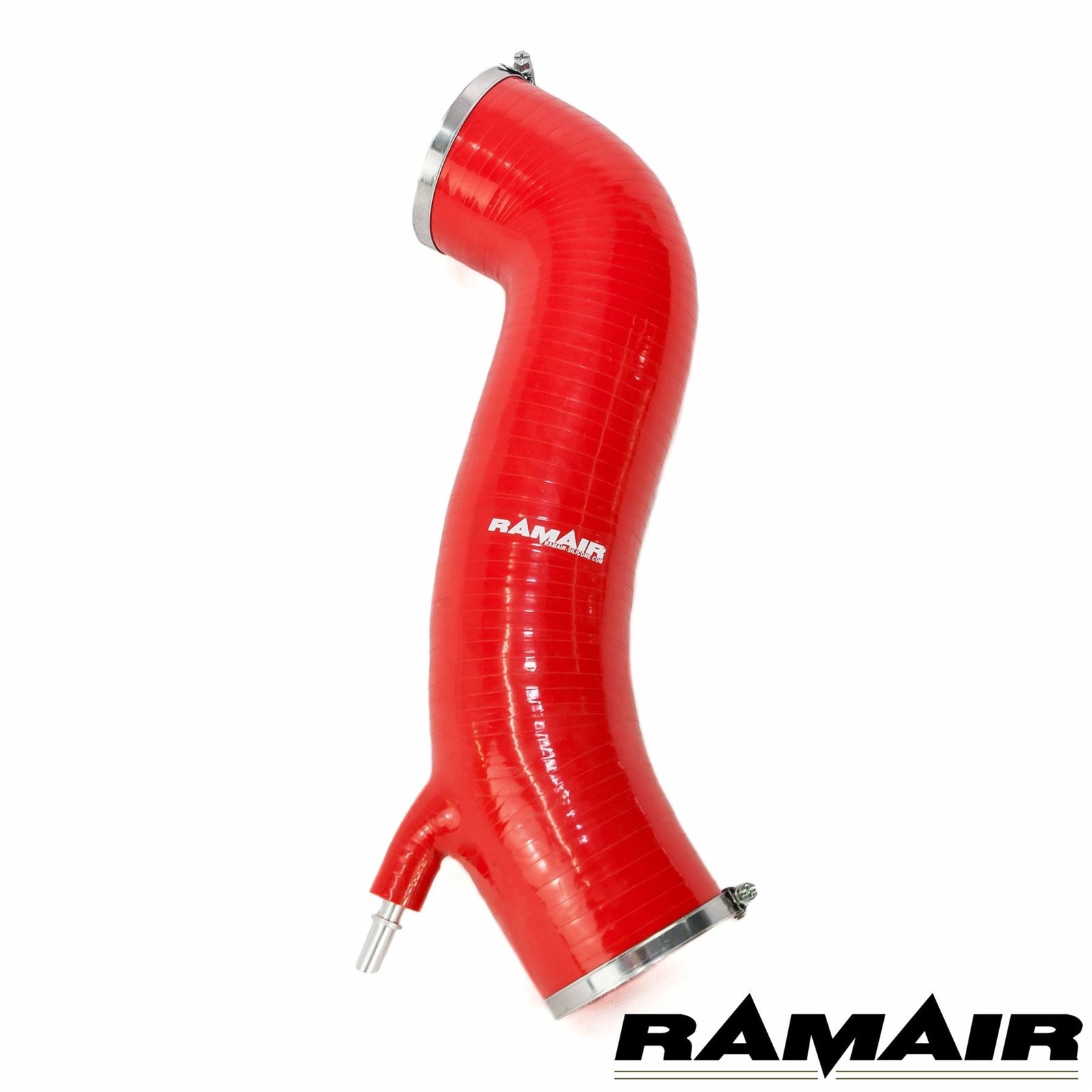 Ford Fiesta ST 180 MK7 Ecoboost Red Silicone Intake Hose-Pipework-carbonizeduk