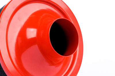 Ramair Foam Performance Universal Cone Air Large Filter with Coupler - 80mm (3.1inch) Red-Filters-carbonizeduk