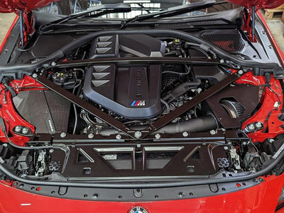 Performance Pleated Induction Kit for With Carbon Lid to fit BMW M2 M3 M4 3.0T S58-Intake Kits-carbonizeduk