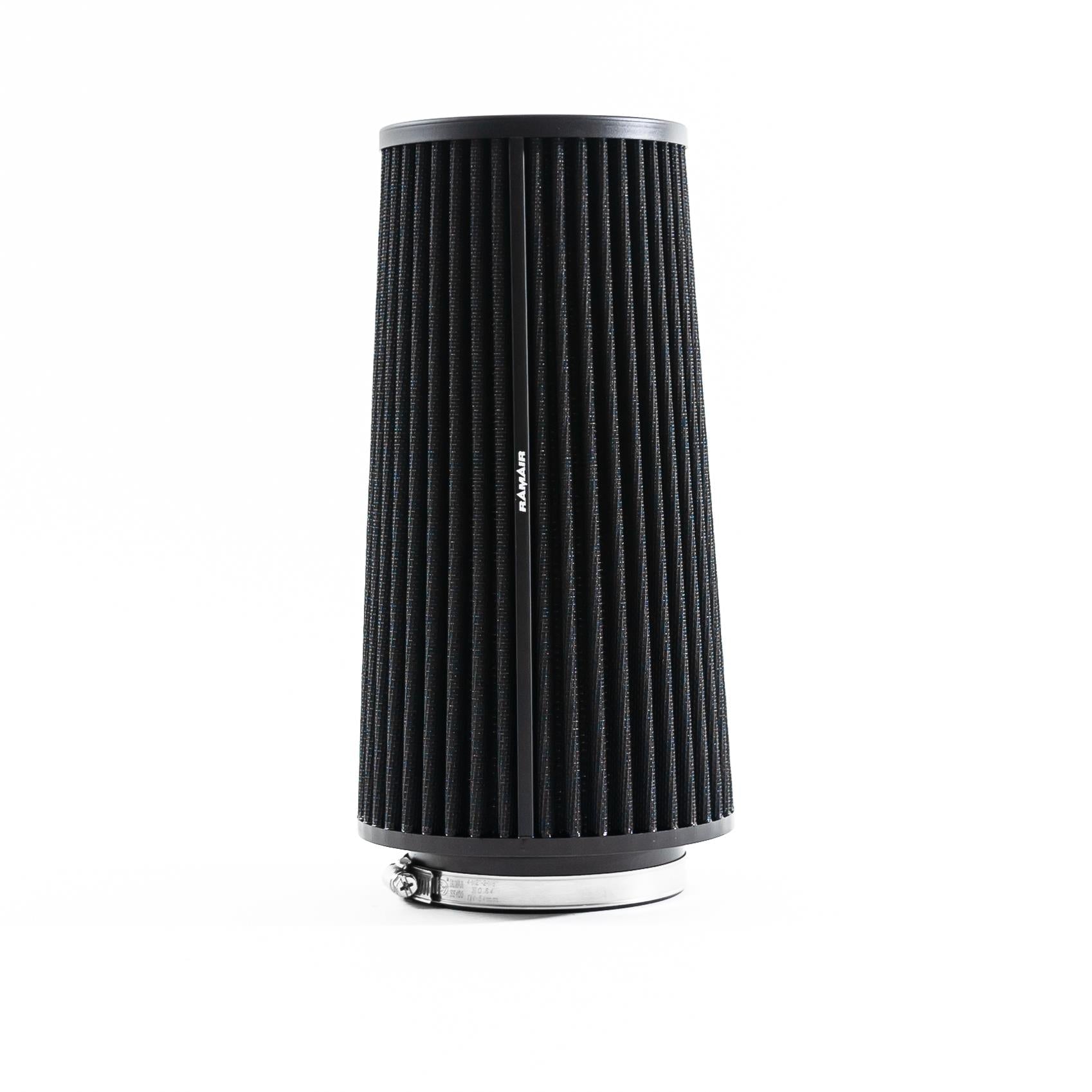 Ramair Pleated Universal Pleated Air Filter - 100mm (3.9inch) ID Neck-Filters-carbonizeduk