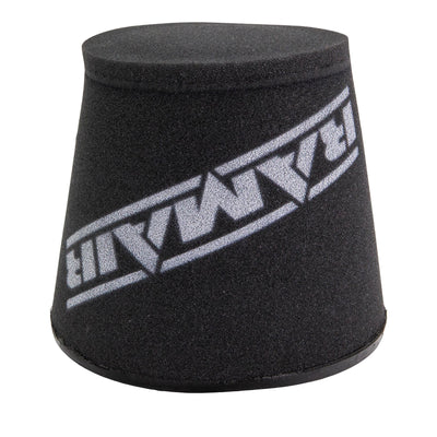 Ramair Foam Performance Universal Cone Intake Rubber Neck Air Filter 90mm (3.5inch) ID-Filters-carbonizeduk
