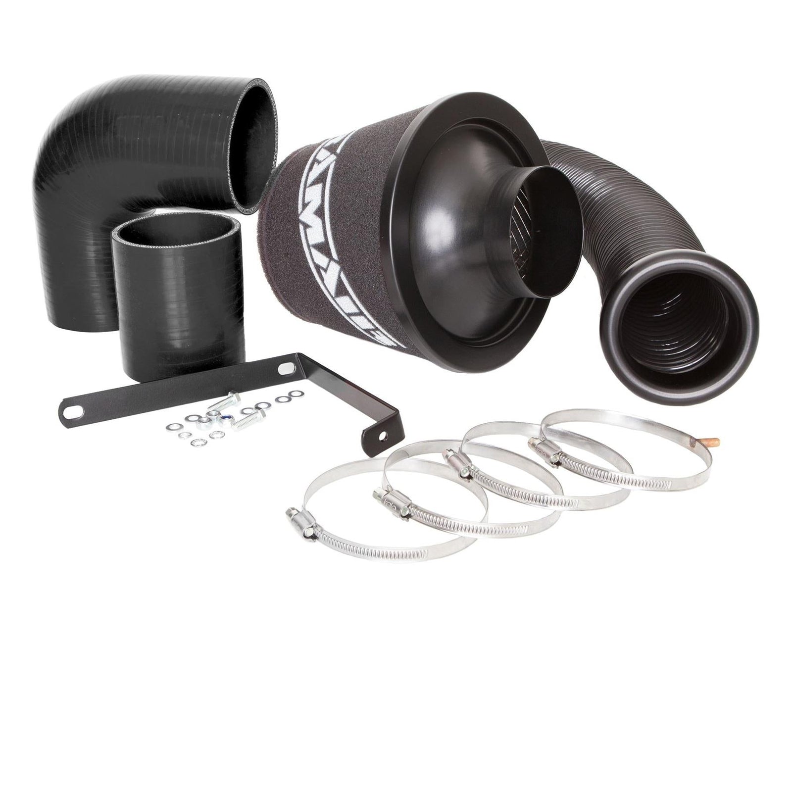 Performance Foam Induction Kit for VW MK5 Golf R32 3.2 V6 - Black Hoses-Intake Kits-carbonizeduk