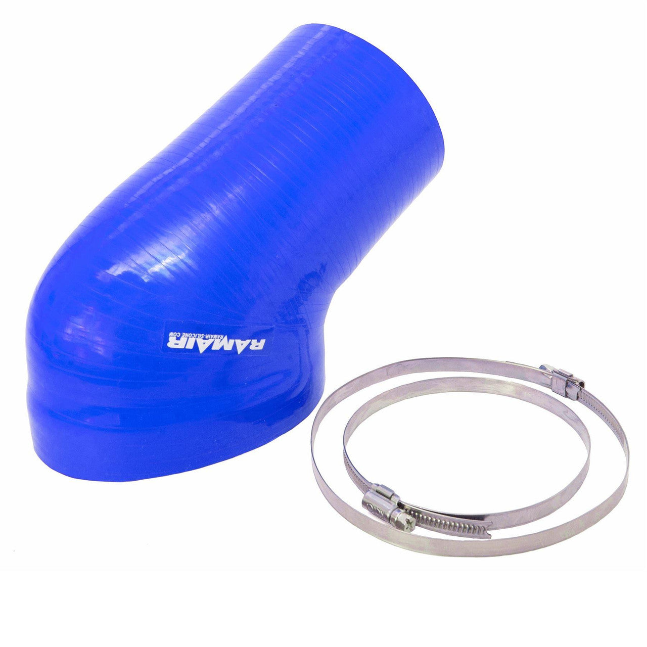 RAMAIR BMW E46 M3 Blue Silicone Intake Hose-intake pipework-carbonizeduk