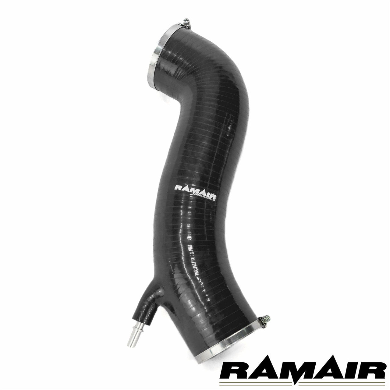RamAir Ford Fiesta ST 180 MK7 Ecoboost Black Silicone Intake Hose-intake pipework-carbonizeduk