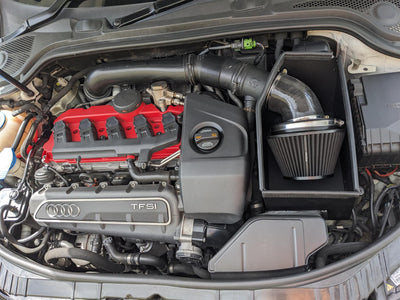 Performance Pleated Induction Kit for VW MK5 R32 + Audi 8P RS3-Intake Kits-carbonizeduk