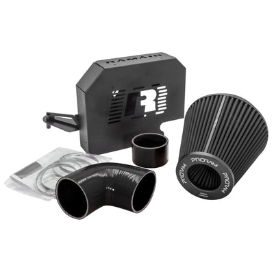 Performance Pleated Induction Kit for MK2 Focus ST with ECU Holder - Black Hoses-Intake Kits-carbonizeduk