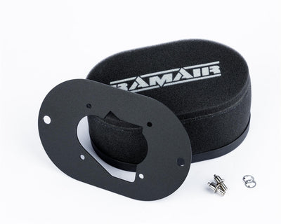 Carburettor Foam Air Filter with Baseplate to fit Weber 32/34 DMTL, DMTR, DATR - 65mm Internal Height-Filters-carbonizeduk