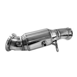 BMW M2 F87/M235I F22/M135I F20/F21 DE CAT EXHAUST DOWNPIPE-carbonizeduk