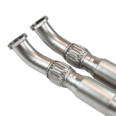 NISSAN GTR EXHAUST Y PIECE WITH CATALYTIC-carbonizeduk