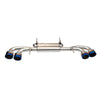 NISSAN GTR 3.5" TURBO BACK EXHAUST WITH 5 INCH TITANIUM TAILPIPES-carbonizeduk