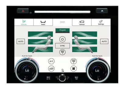 Range Rover L405 Climate Control AC Panel upgrade 10” 2012-2017 (With CD Slot)-carbonizeduk
