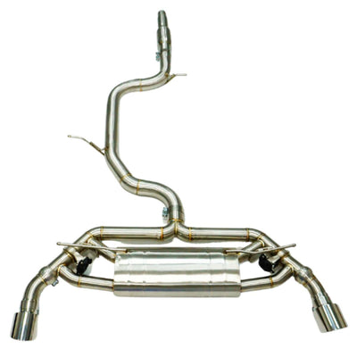 VW GOLF MK 8 GTI VALVETRONIC CAT BACK EXHAUST-carbonizeduk