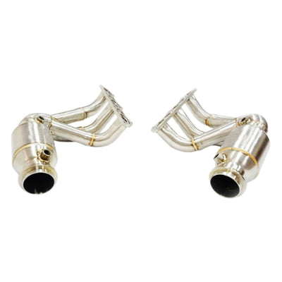 PORSCHE 911 991.2 GT3/RS 4.0 DUMMY CAT EXHAUST MANIFOLDS-carbonizeduk
