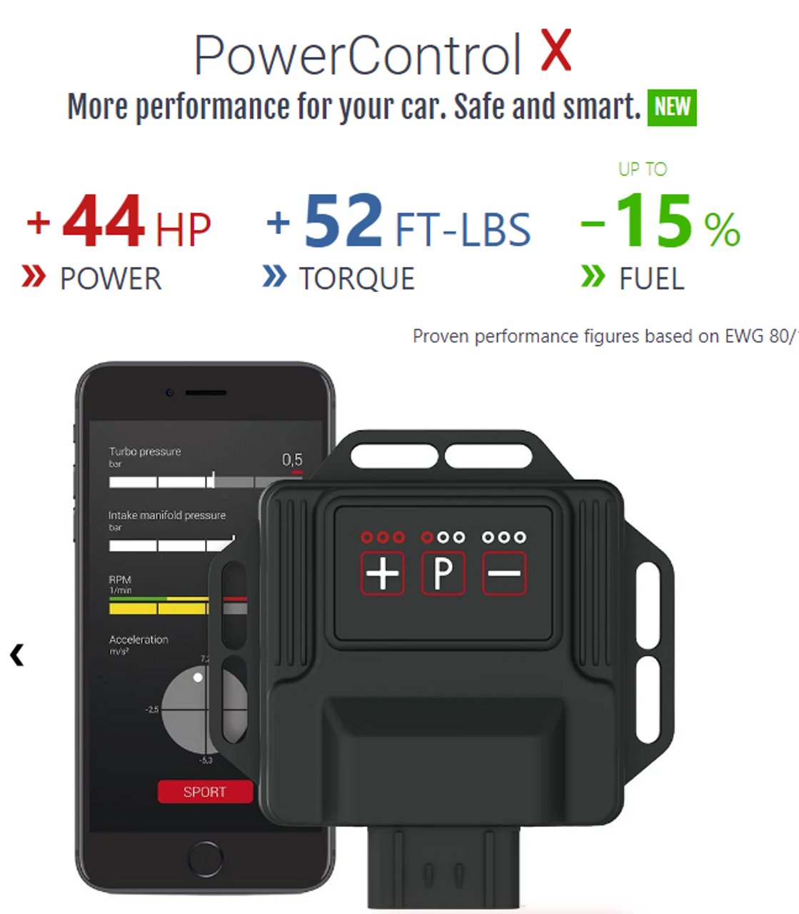DTE Systems PowerControl X Chip Tuning Box - Ford Ranger Raptor 3.0 Twin Turbo V6 397 HP (2023>)-carbonizeduk