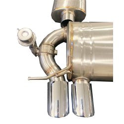 BMW 135I N55 VALVETRONIC CAT BACK EXHAUST-carbonizeduk