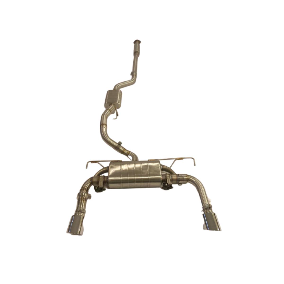 FORD KUGA VALVETRONIC CAT BACK EXHAUST-carbonizeduk