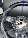 Volkswagen Polo MK5 6R GTI / R-line Carbon Fibre Steering Wheel (CUSTOM / 2009 - 2014 Models)-Steering wheel-carbonizeduk