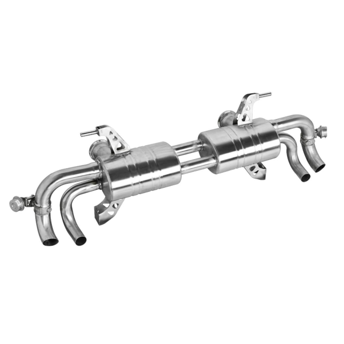 LAMBORGHINI GALLARDO LP560/570 VALVED CAT BACK EXHAUST-carbonizeduk