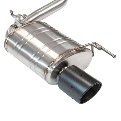 FORD MUSTANG 2.3 ECOBOOST 3" VALVED TURBO BACK EXHAUST-carbonizeduk