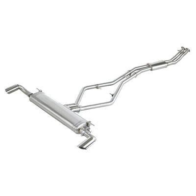 BMW X6 E71 VALVETRONIC 2.5 INCH STAINLESS STEEL EXHAUST-carbonizeduk