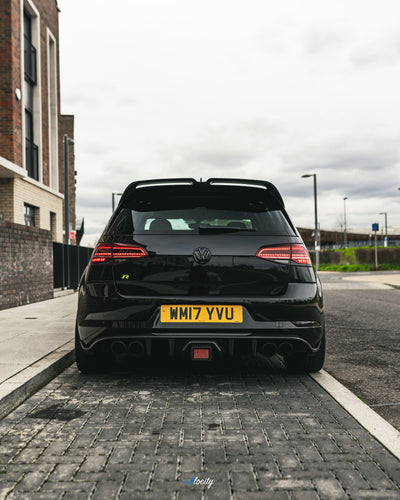 Volkswagen Golf R MK7.5 Carbon fibre F1 Rear diffuser 2017-2019 LIMITED EDITION-carbonizeduk