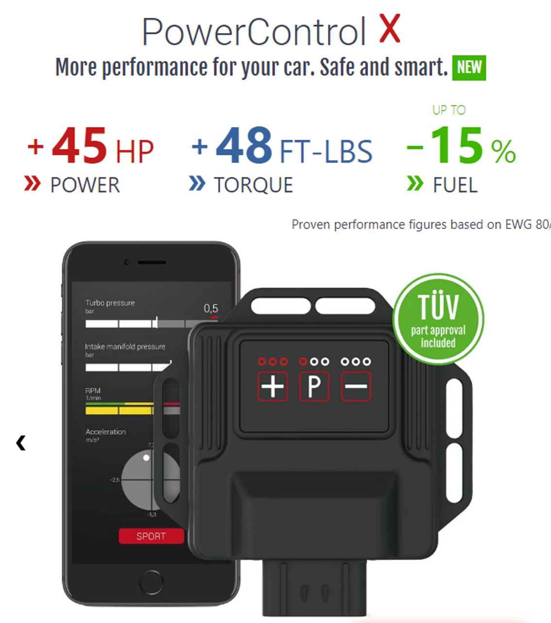 DTE Systems PowerControl X Chip Tuning Box - Volkswagen Golf R (MK7 / MK7.5) 2.0 TSI 300 HP-carbonizeduk