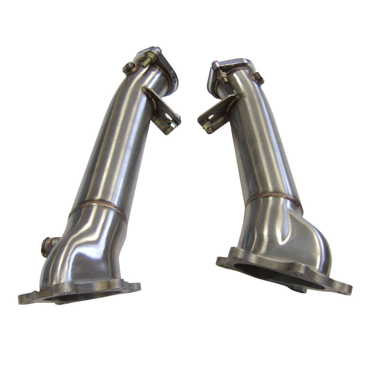 NISSAN GTR 3" EXHAUST DOWNPIPES TO FIT 3.5" EXHAUST-carbonizeduk