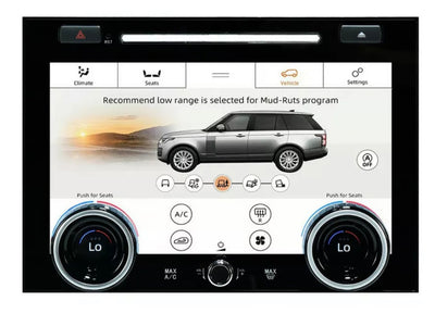 Range Rover L405 Climate Control AC Panel upgrade 10” 2012-2017 (With CD Slot)-carbonizeduk