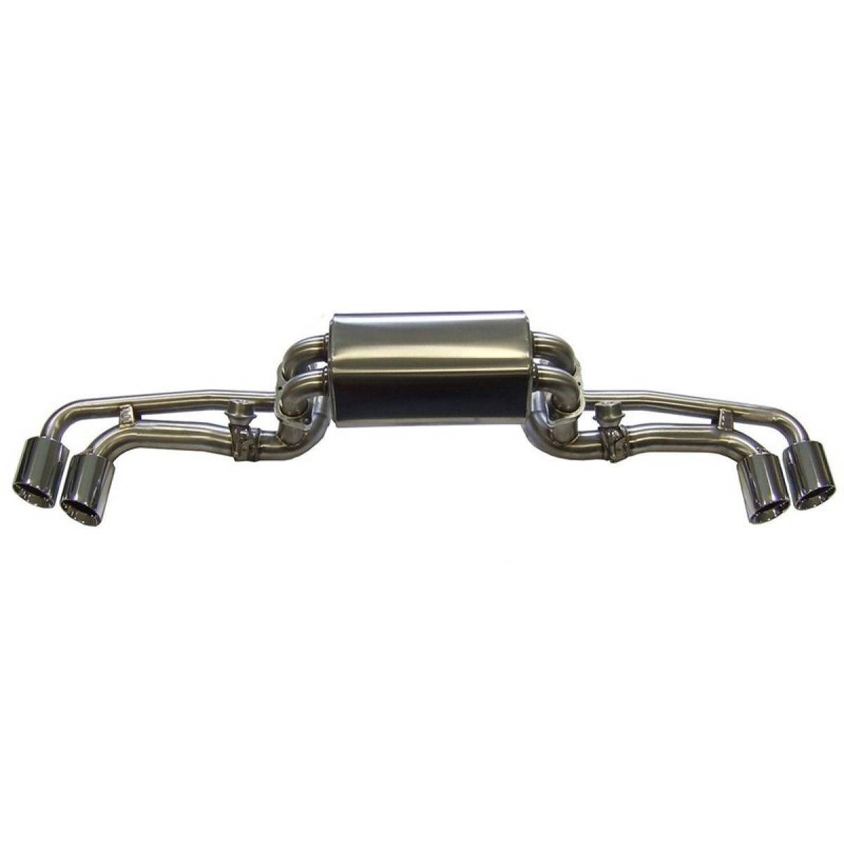 FERRARI 430 CAT BACK DIRECT FIT VALVED SPORTS EXHAUST-carbonizeduk