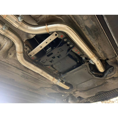 MERCEDES-BENZ C63 AMG W204 MANIFOLD HEADER & DECAT EXHAUST DOWNPIPE (LHD)-carbonizeduk