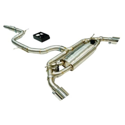 VW GOLF MK 8 GTI VALVETRONIC CAT BACK EXHAUST-carbonizeduk