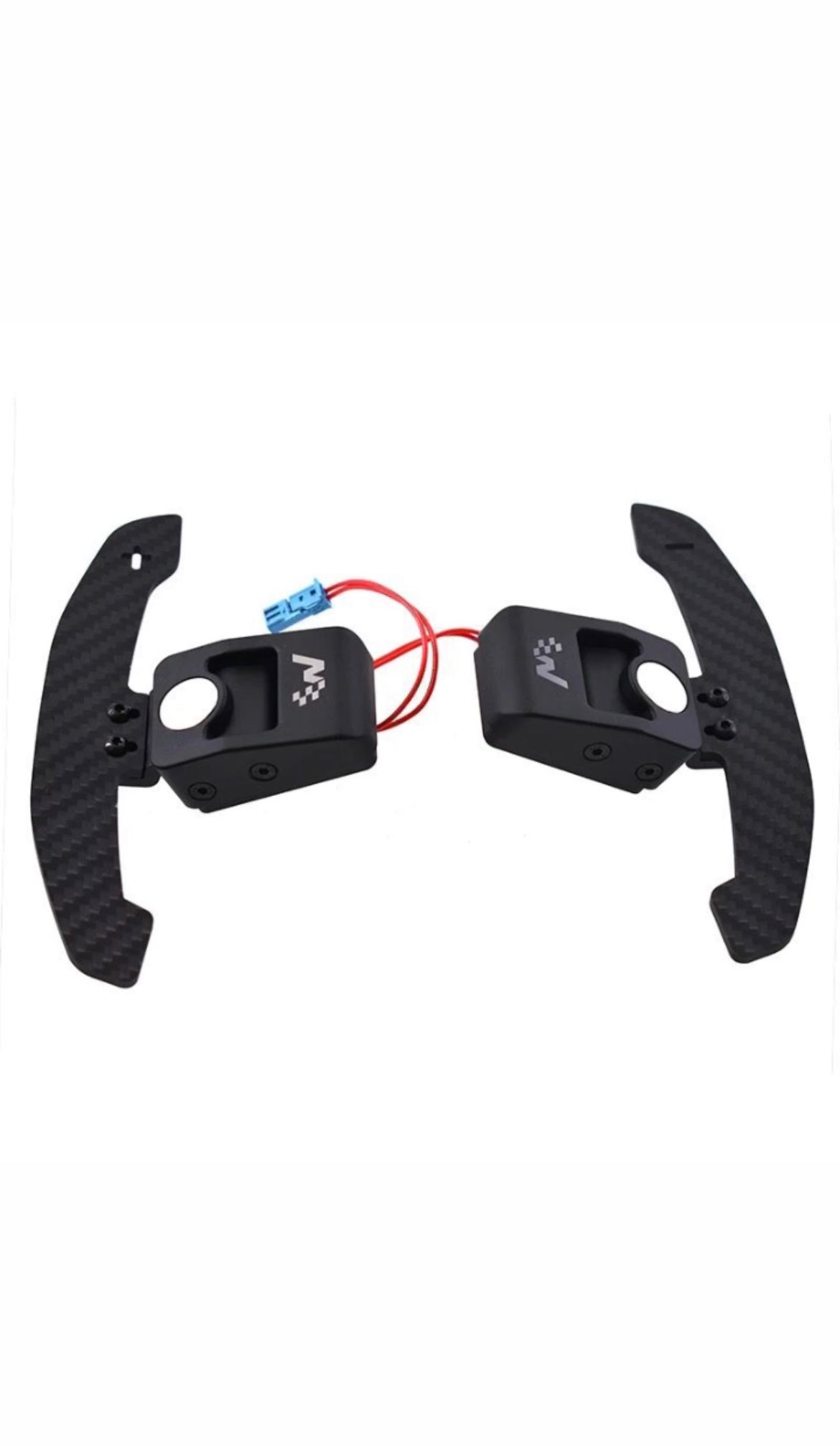 Madtrack Magno BMW F SERIES MAGNETIC CLUBSPORT PADDLE SHIFTERS GLOSS CARBON-carbonizeduk