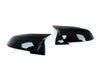 GLOSS BLACK M STYLE WING MIRROR COVERS FOR BMW (2012-2019, F20 F21 F22 F30 F32 F87)-carbonizeduk