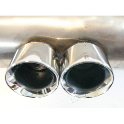 SMART FORTWO (450) 700CC CENTRE EXIT EXHAUST WITH VALANCE-carbonizeduk