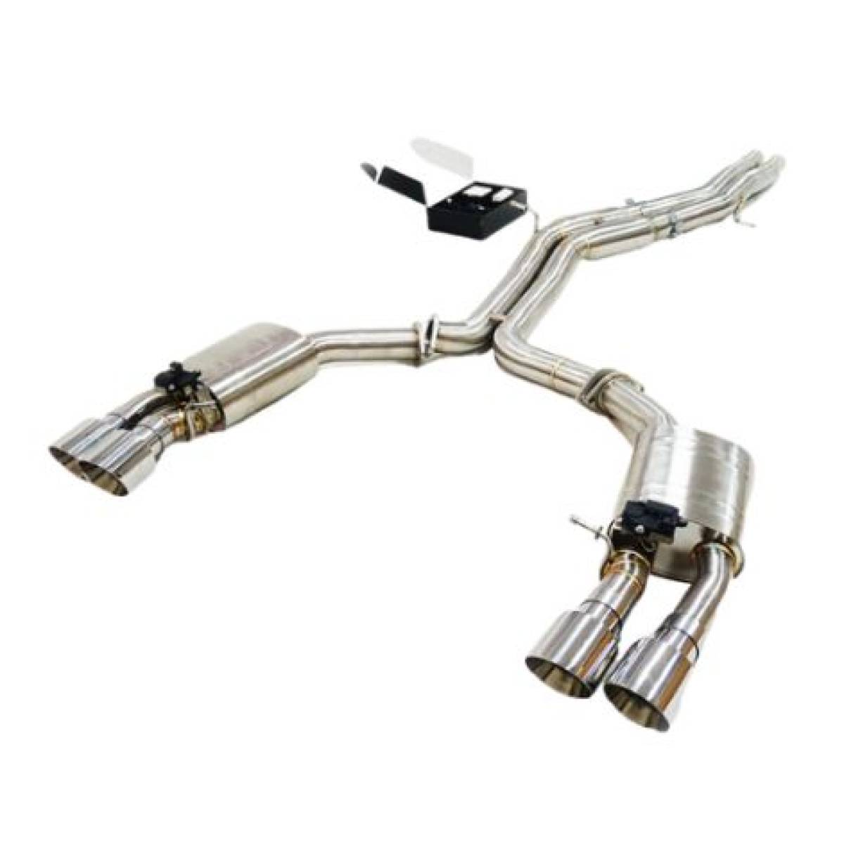 AUDI S4 B9 (3.0) VALVETRONIC CAT BACK EXHAUST-carbonizeduk