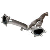 NISSAN GTR 3.5" TURBO BACK EXHAUST WITH 5 INCH TITANIUM TAILPIPES-carbonizeduk