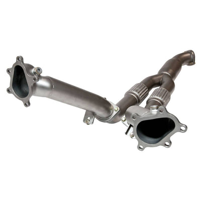 NISSAN GTR 3.5" TURBO BACK EXHAUST WITH 5 INCH TITANIUM TAILPIPES-carbonizeduk