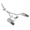FORD MUSTANG 2.3 ECOBOOST 3" VALVED TURBO BACK EXHAUST-carbonizeduk