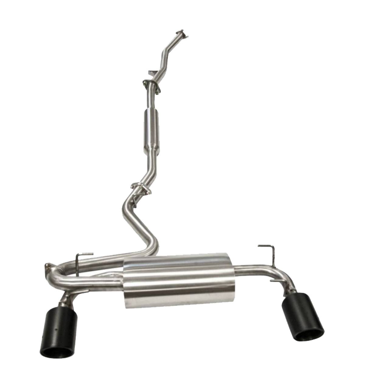 TOYOTA GT86 & SUBARU BRZ EXHAUST MANIFOLD BACK CARBON TAILPIPES-carbonizeduk