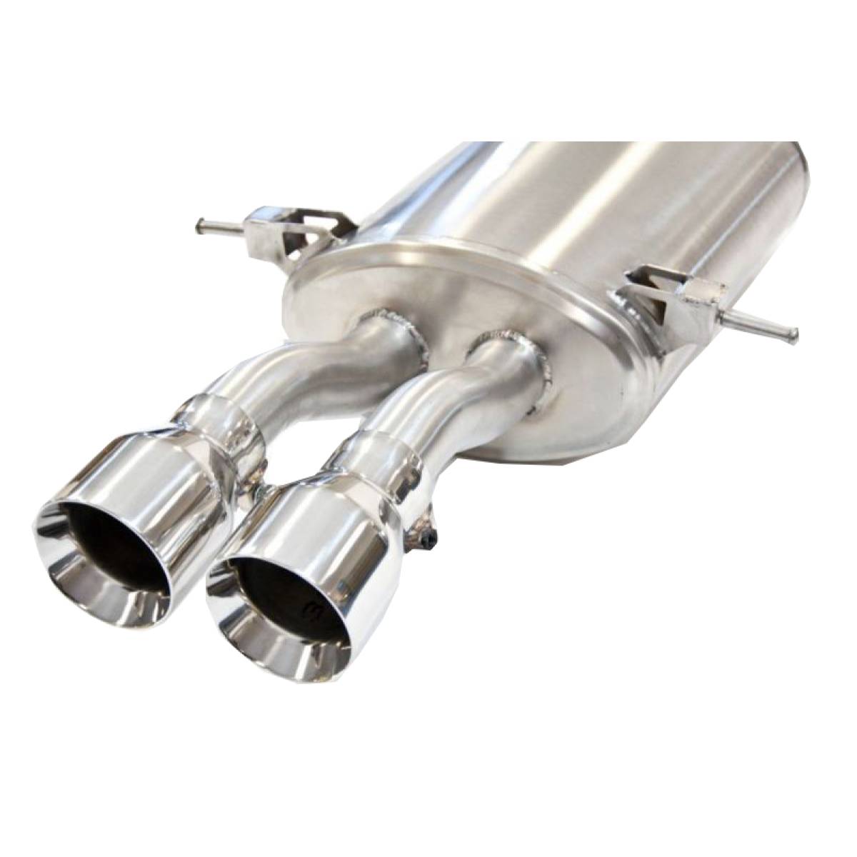 MINI COOPER S R56 1.6 TURBO BACK EXHAUST-carbonizeduk