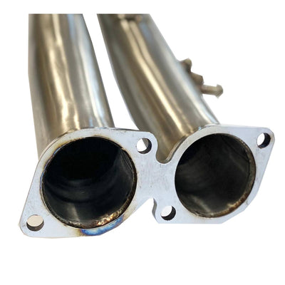 BMW X6 E71 VALVETRONIC 2.5 INCH STAINLESS STEEL EXHAUST-carbonizeduk