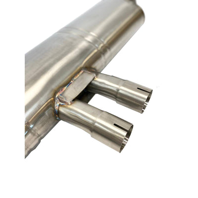 BMW X6 E71 VALVETRONIC 2.5 INCH STAINLESS STEEL EXHAUST-carbonizeduk